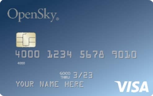 Tarjeta de credito OpenSky Secured,