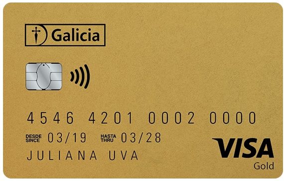 Tarjeta de Crédito Galicia Visa Gold