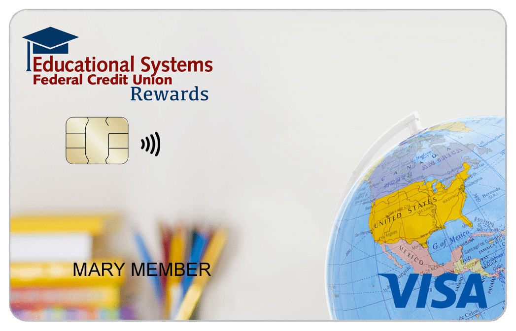 Tarjeta de Crédito Educational Systems FCU Visa Rewards